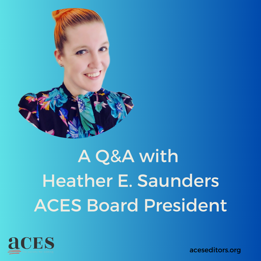 A Q&A with Heather E. Saunders, ACES Board president
