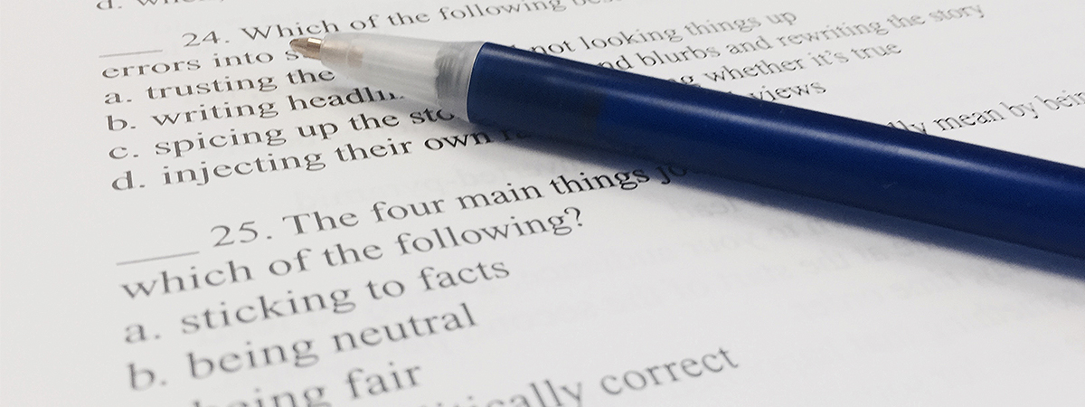 Assessment editors help give test takers an even chance