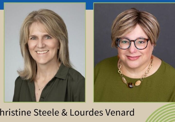 Headshots of Christine Steele and Lourdes Venard, coauthors of The Collaborative Editor
